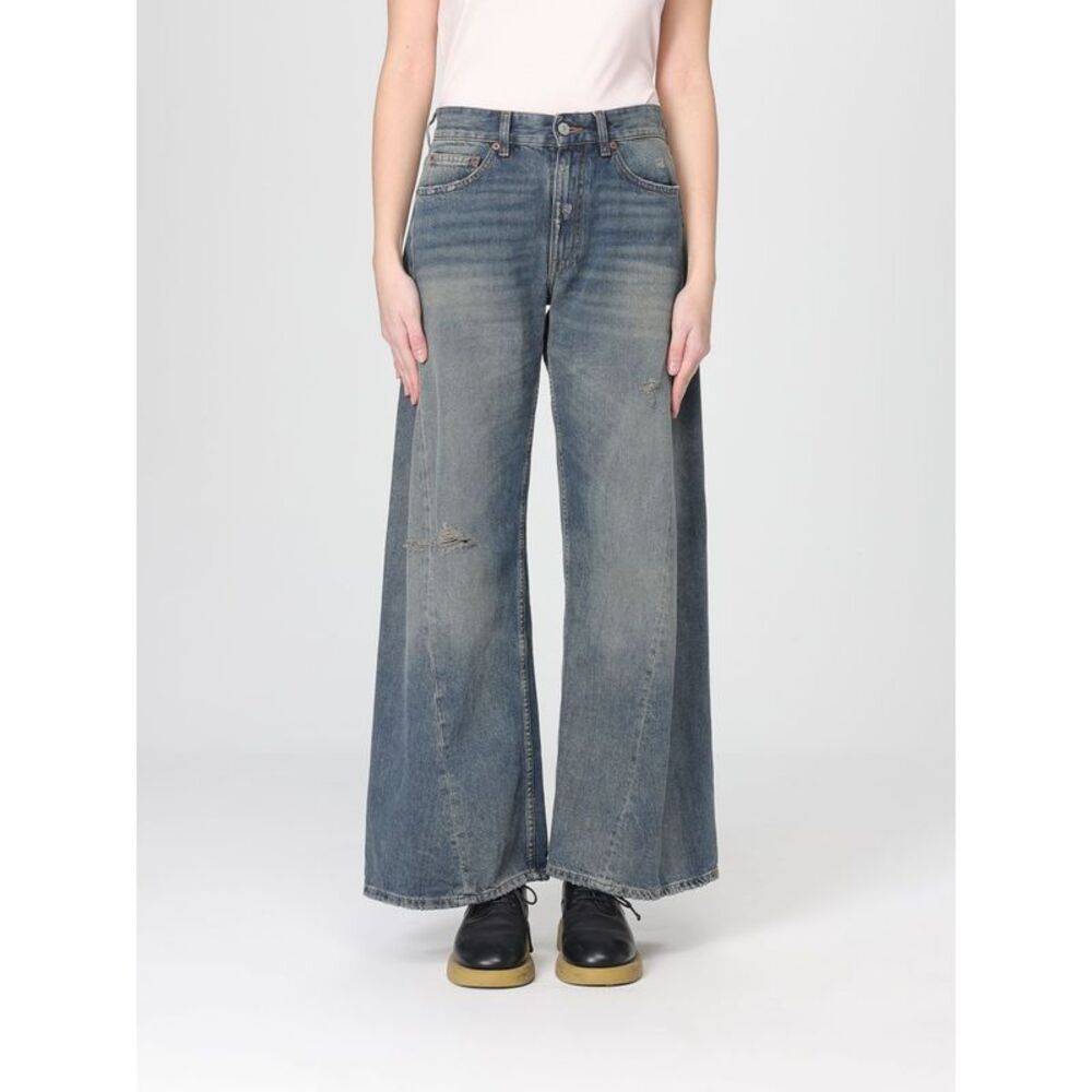 Mm6 Maison Margiela Jeans Woman Blue